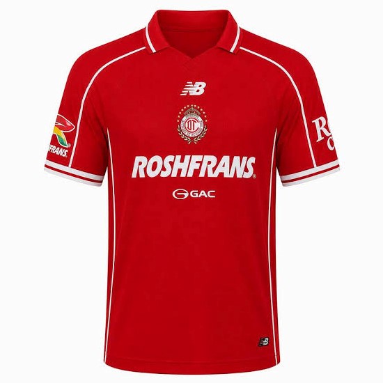 Tailandia Camiseta Deportivo Toluca 1ª 2026/27